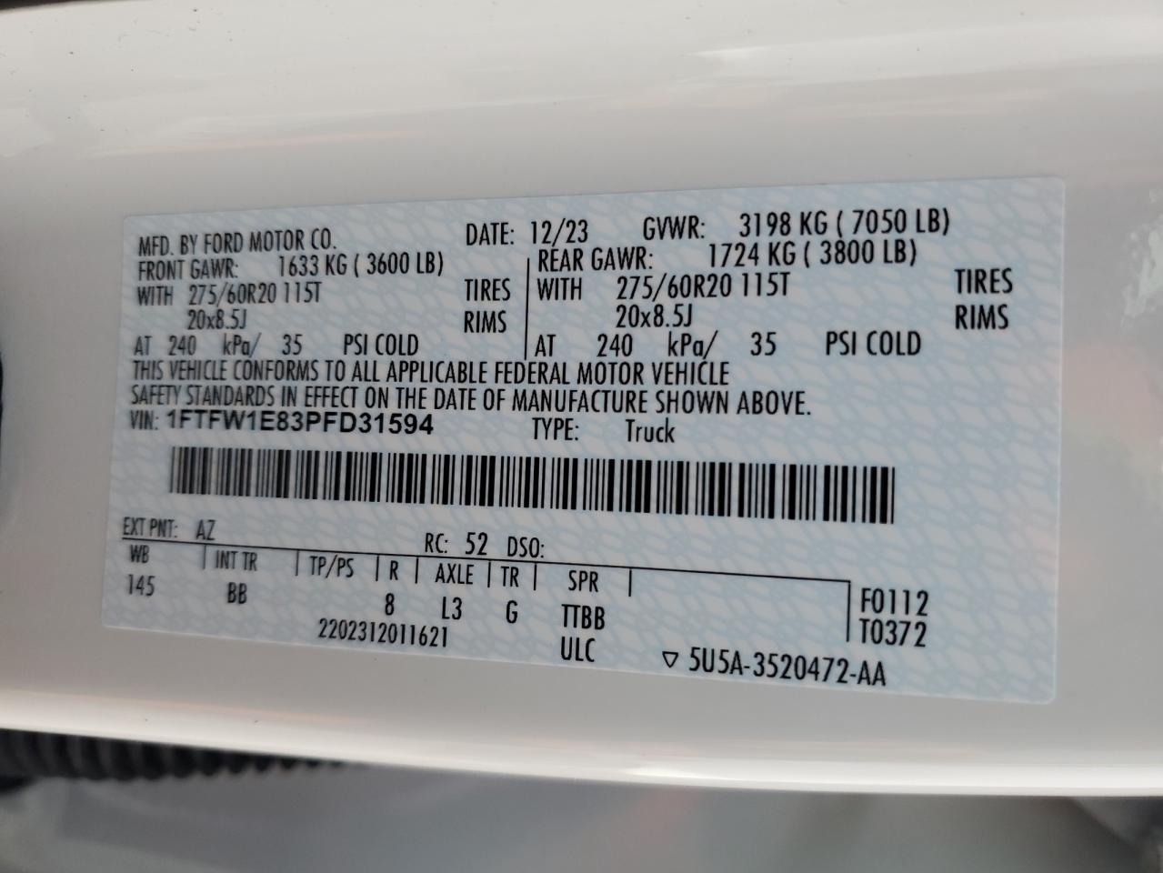 2023 Ford F-150 - Image 12