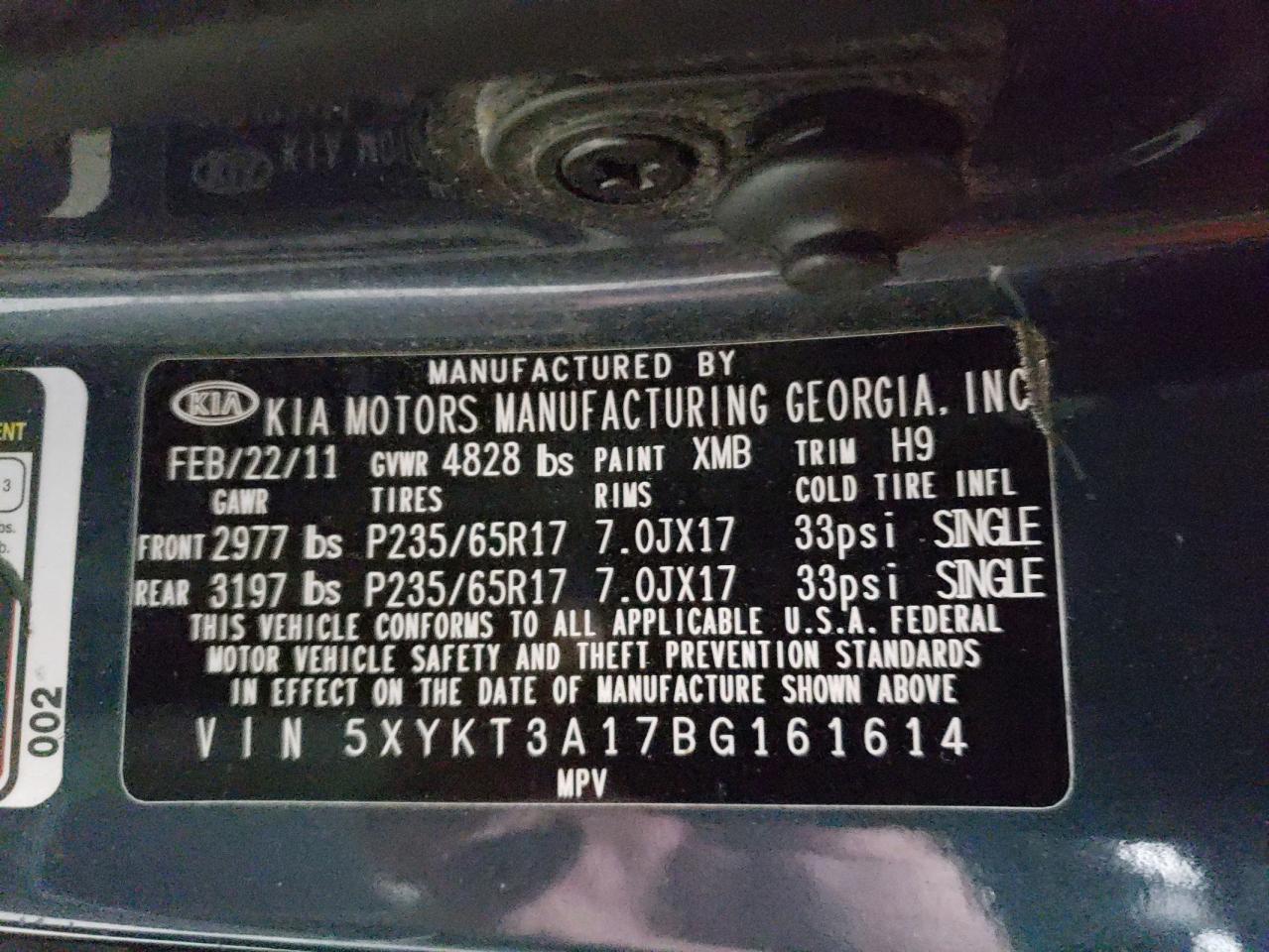 2011 Kia Sorento - Image 16