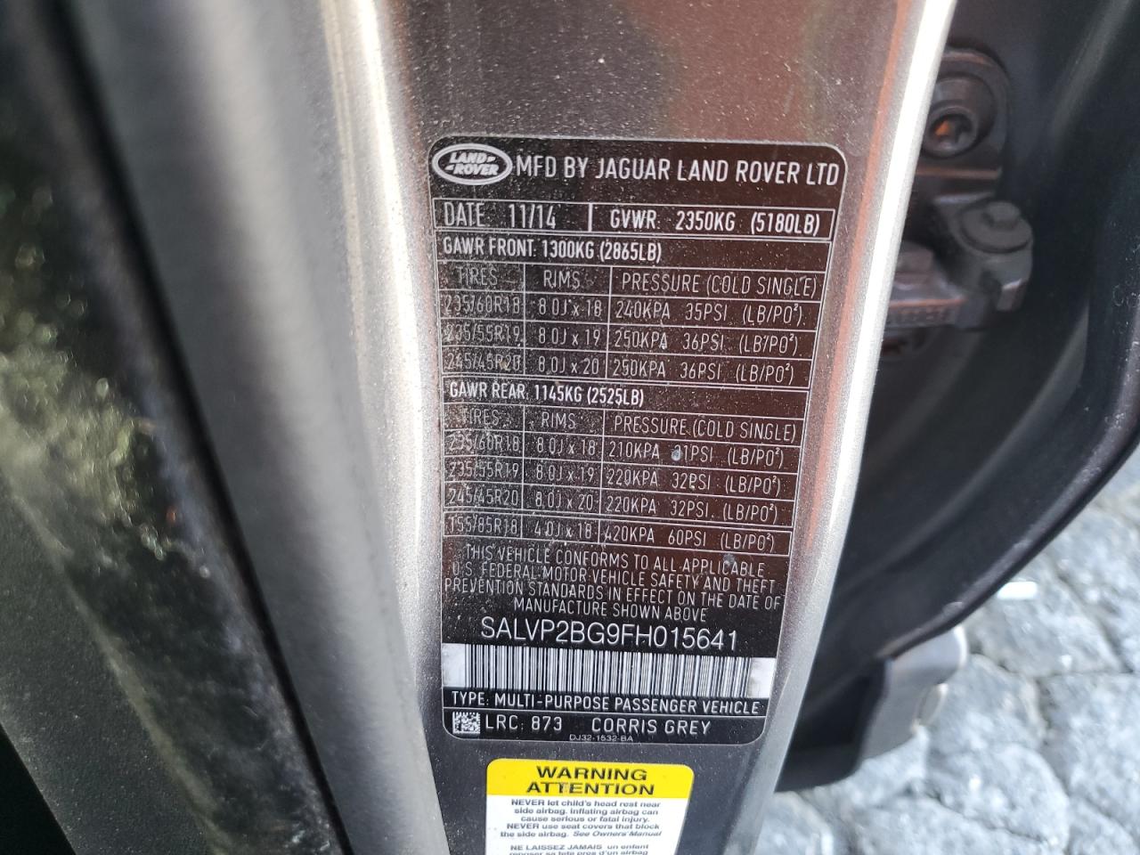 2015 Land Rover Range Rover - Image 13