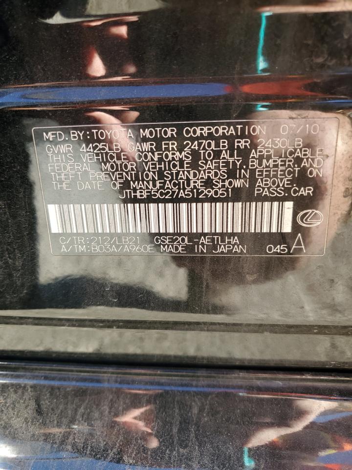 2010 Lexus IS - Image 13