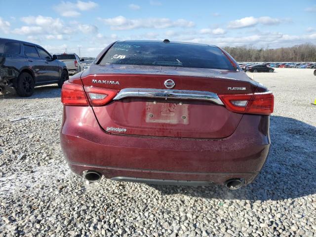 Sedans NISSAN MAXIMA 2017 Burgundy