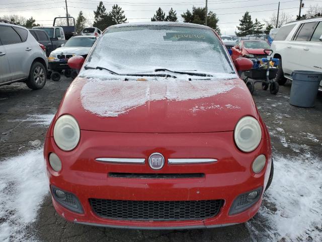  FIAT 500 2012 Красный