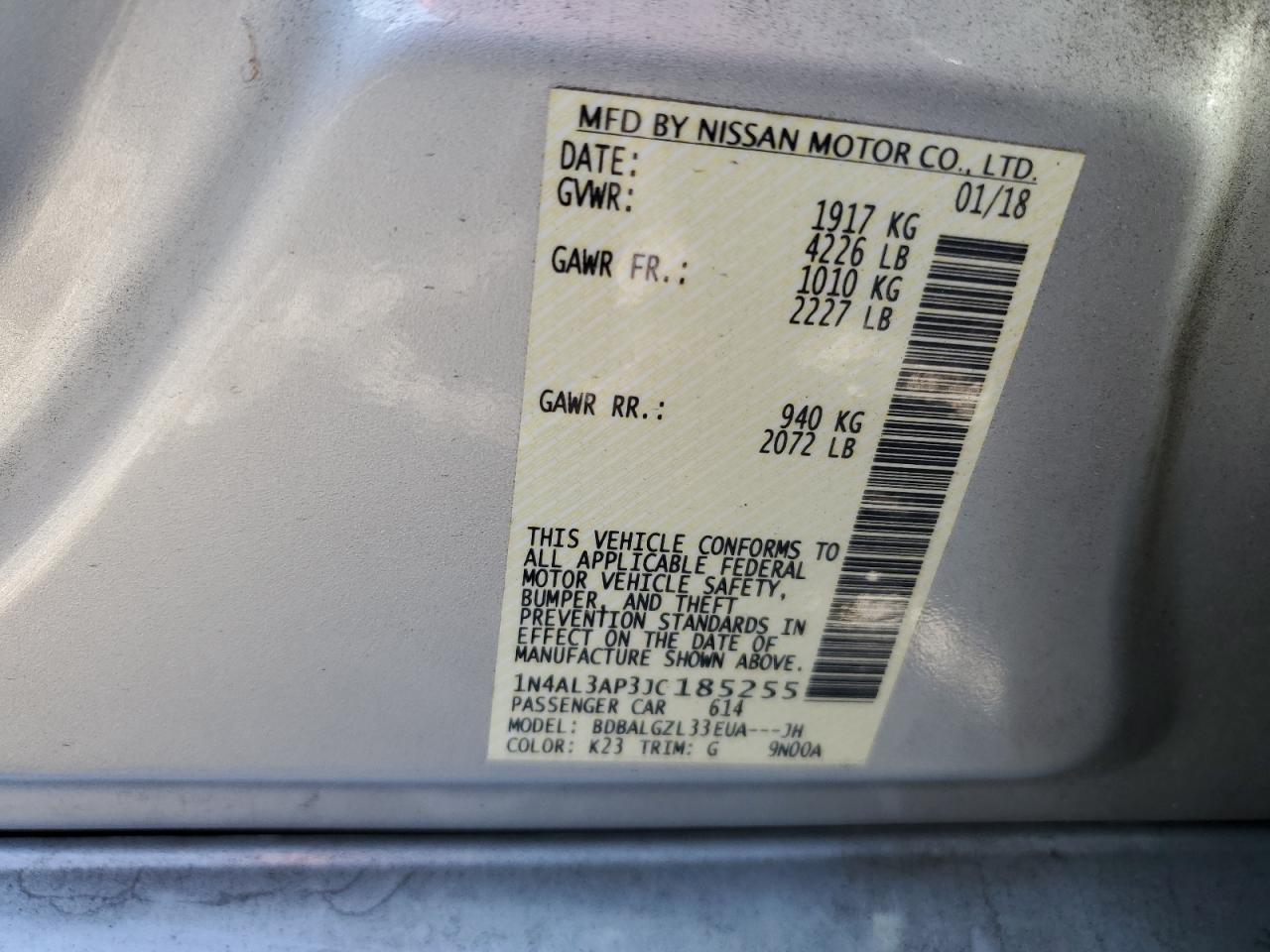 2018 Nissan Altima - Image 12