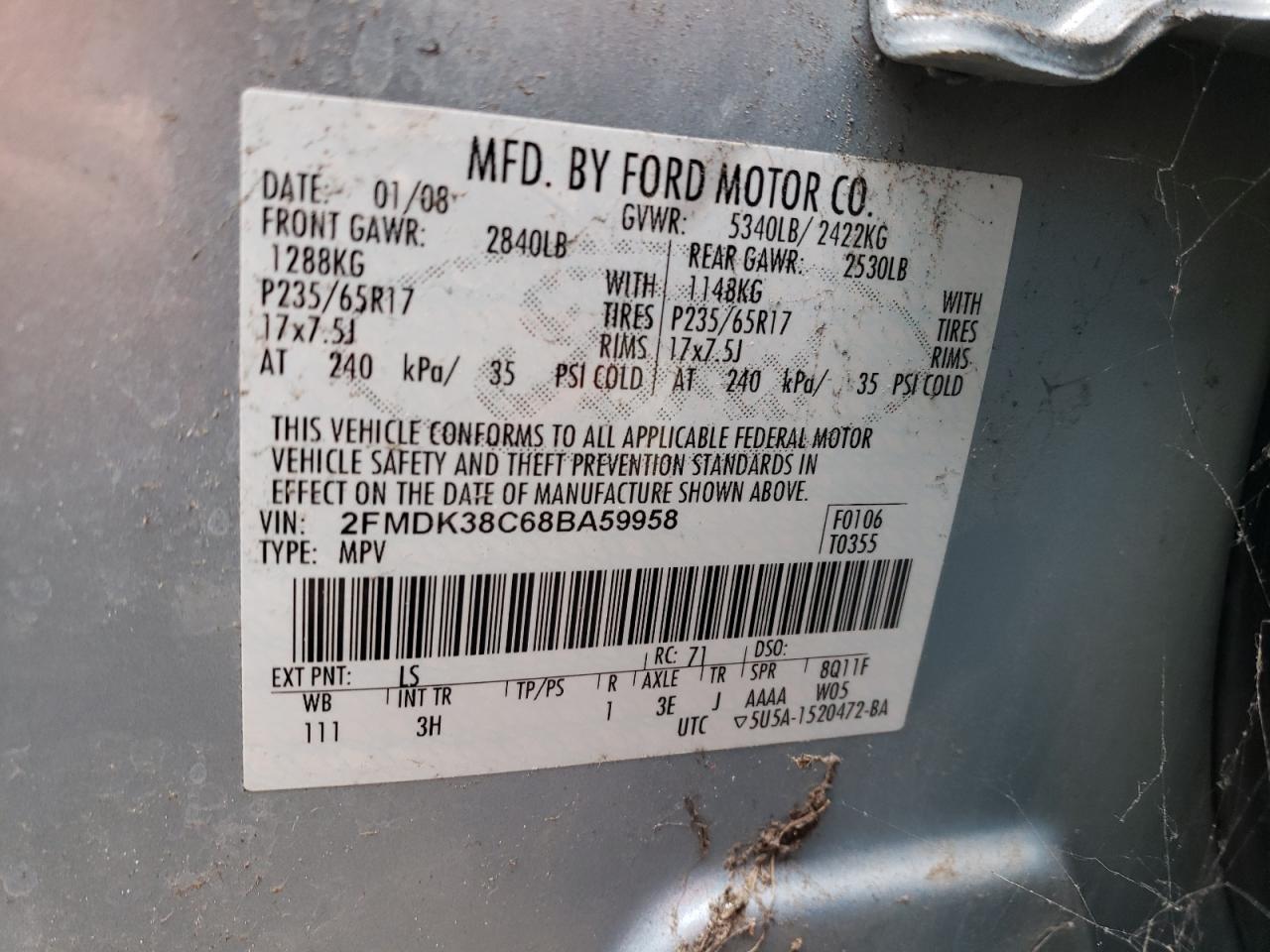 2008 Ford Edge - Image 13