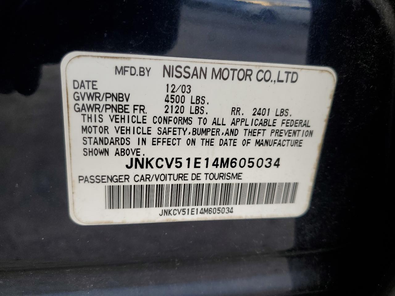 2004 Infiniti G - Image 12