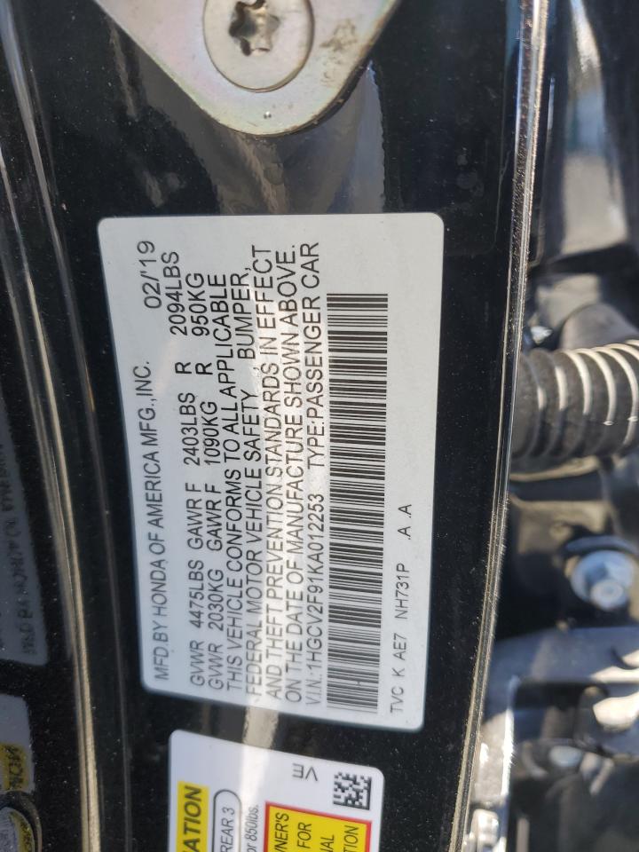 2019 Honda Accord - Image 13