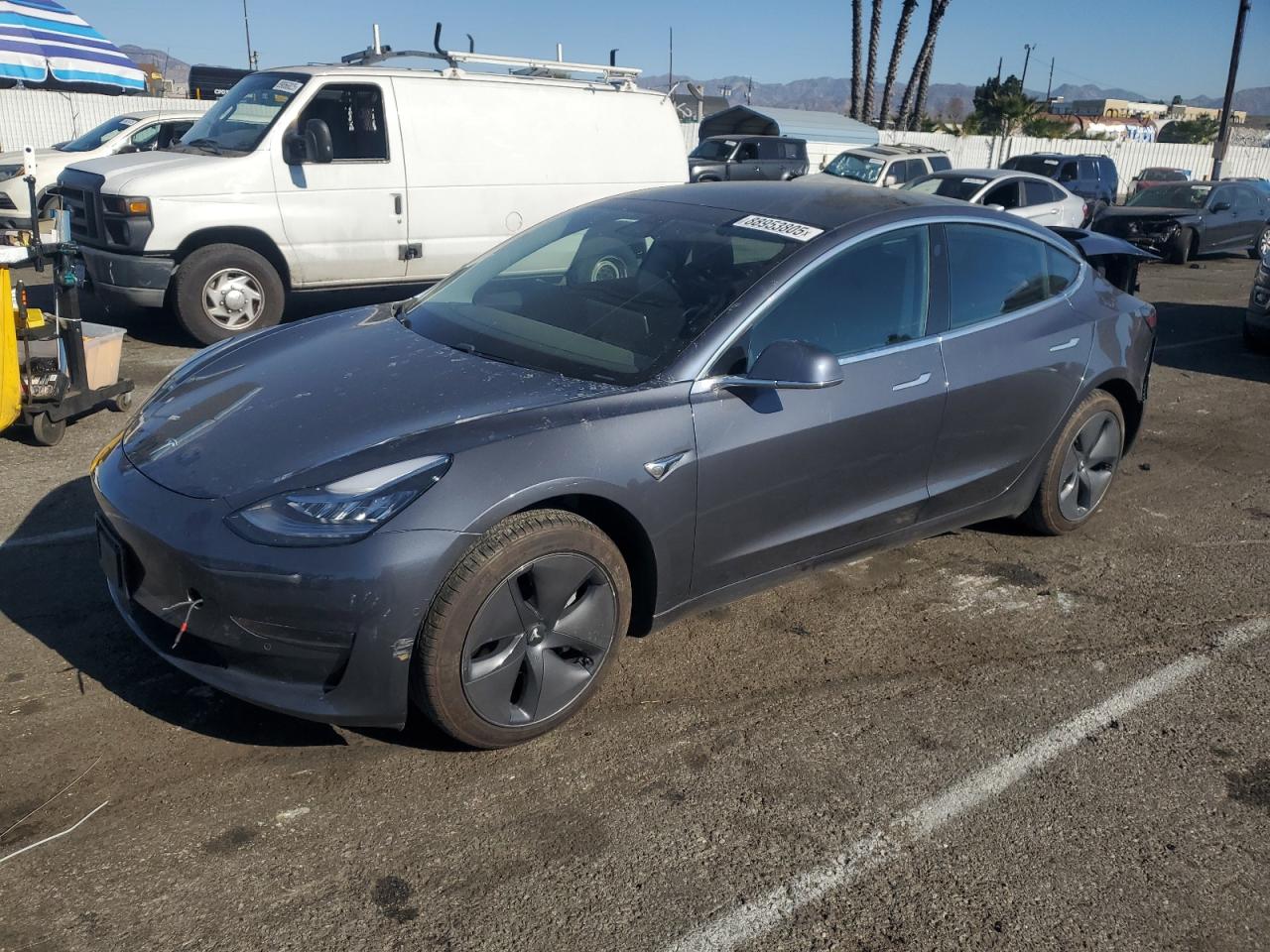 VIN 5YJ3E1EA1LF645607 2020 TESLA MODEL 3 no.1