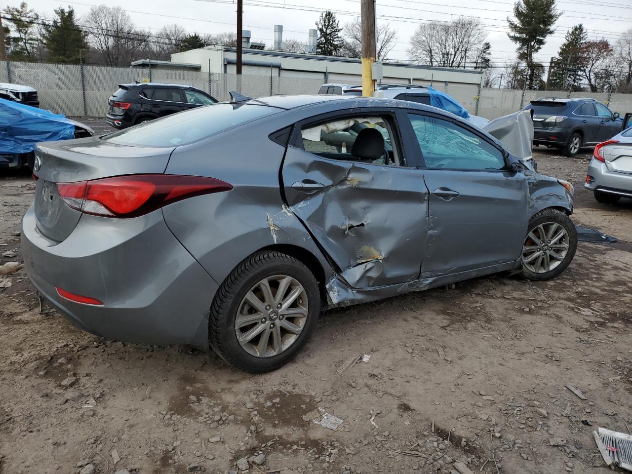 VIN 5NPDH4AE5EH510172 2014 HYUNDAI ELANTRA no.3