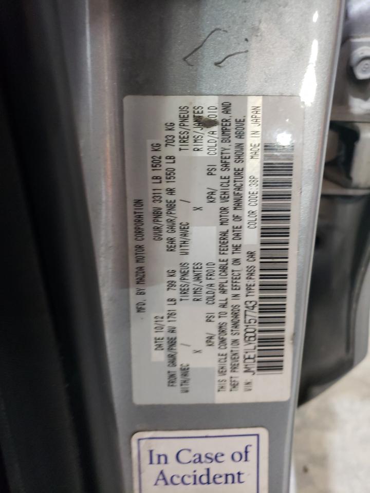 2013 Mazda Mazda2 VIN: JM1DE1LY6D0157743 Lot: 88665145