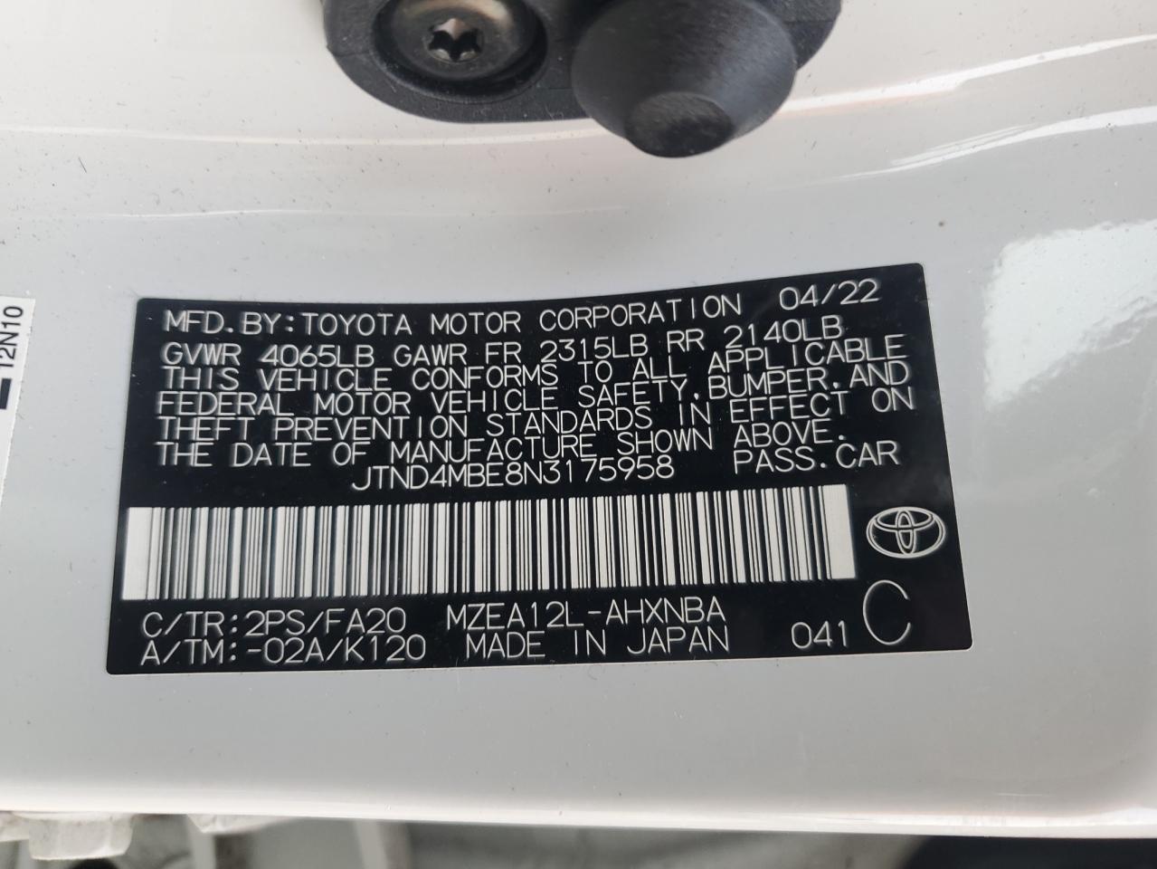 2022 Toyota Corolla - Image 12