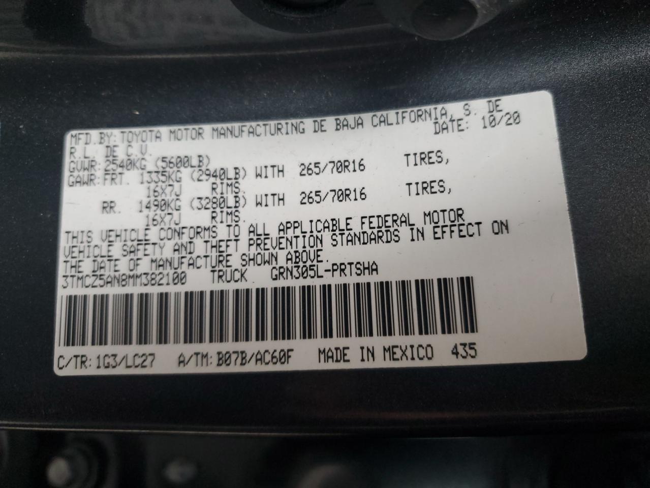2021 Toyota Tacoma - Image 13