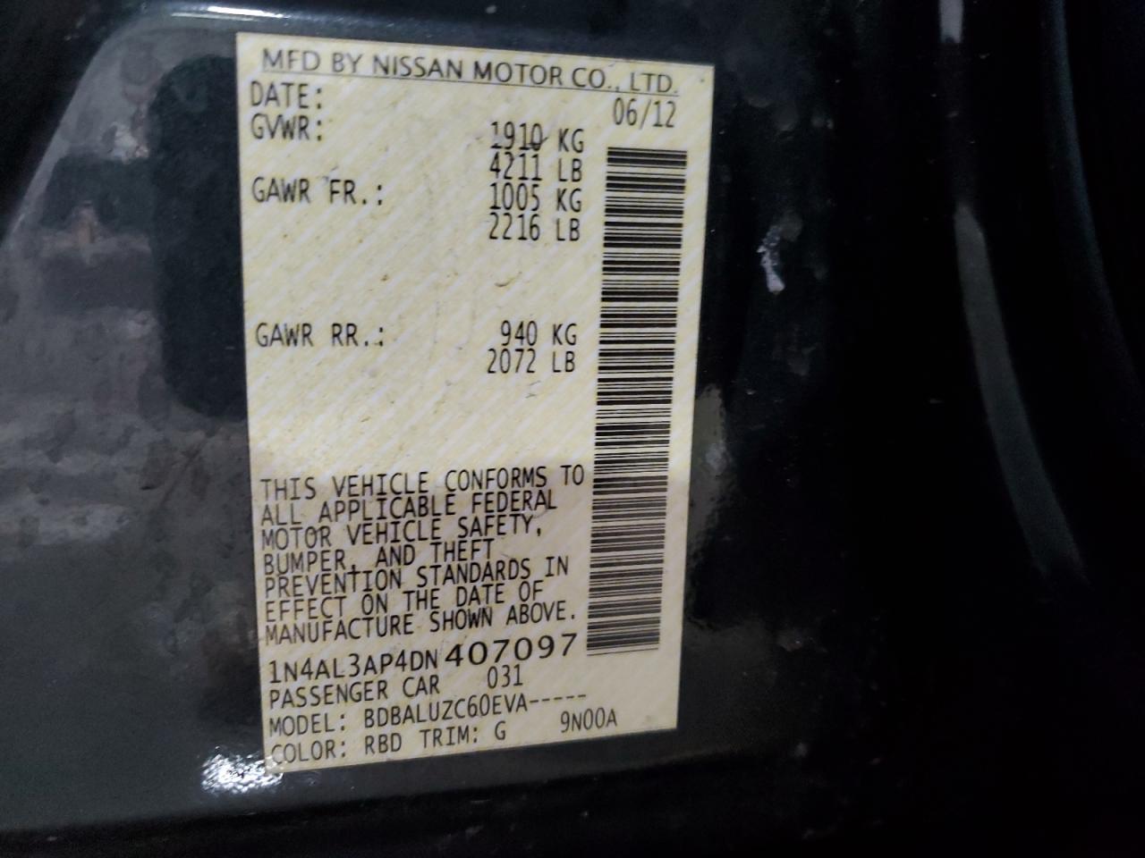 2013 Nissan Altima - Image 12
