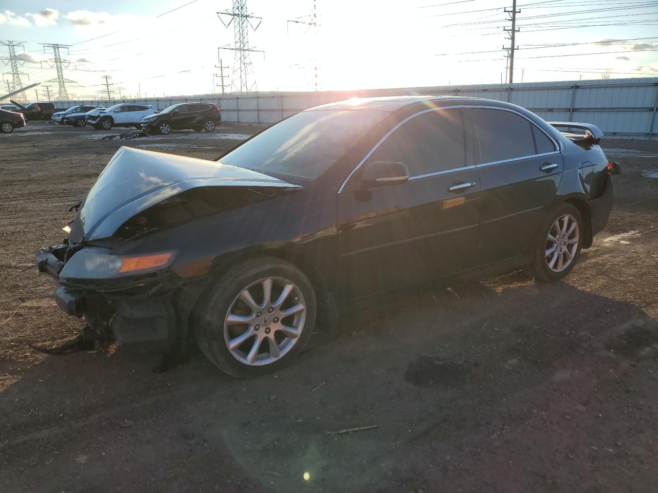 2008 Acura Tsx  for Sale in Elgin, IL - Front End