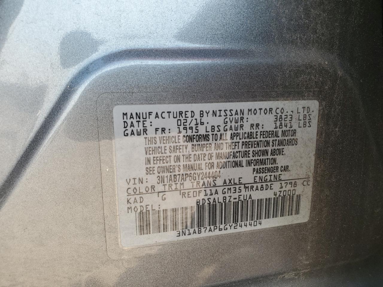 2016 Nissan Sentra - Image 14
