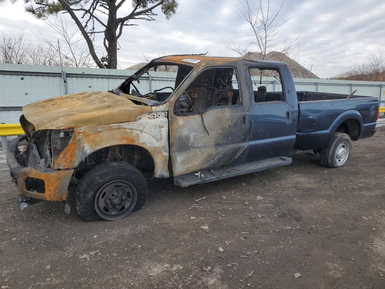 2015 Ford F250 Super Duty na sprzedaż w Brookhaven, NY - Burn