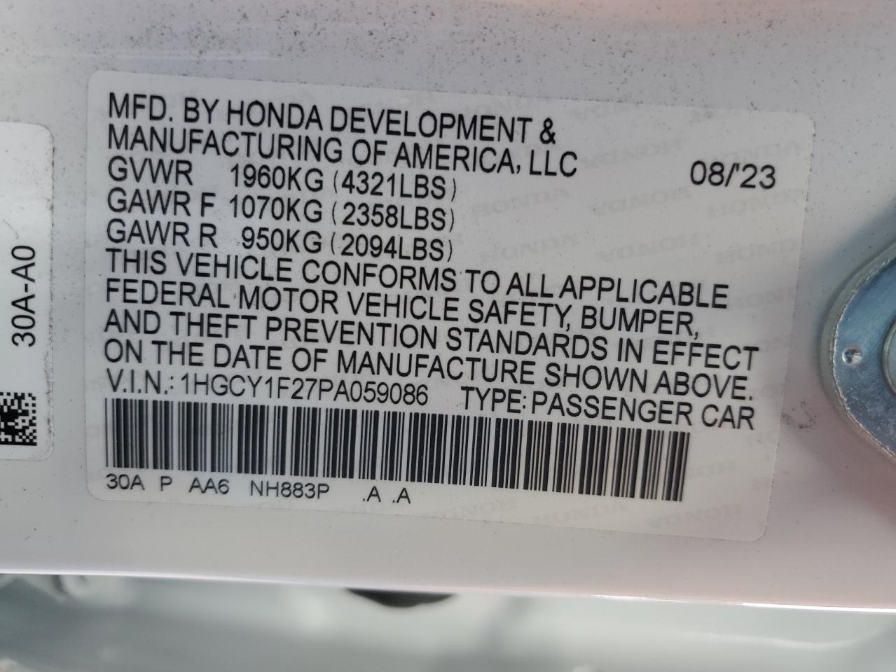 2023 Honda Accord - Image 12