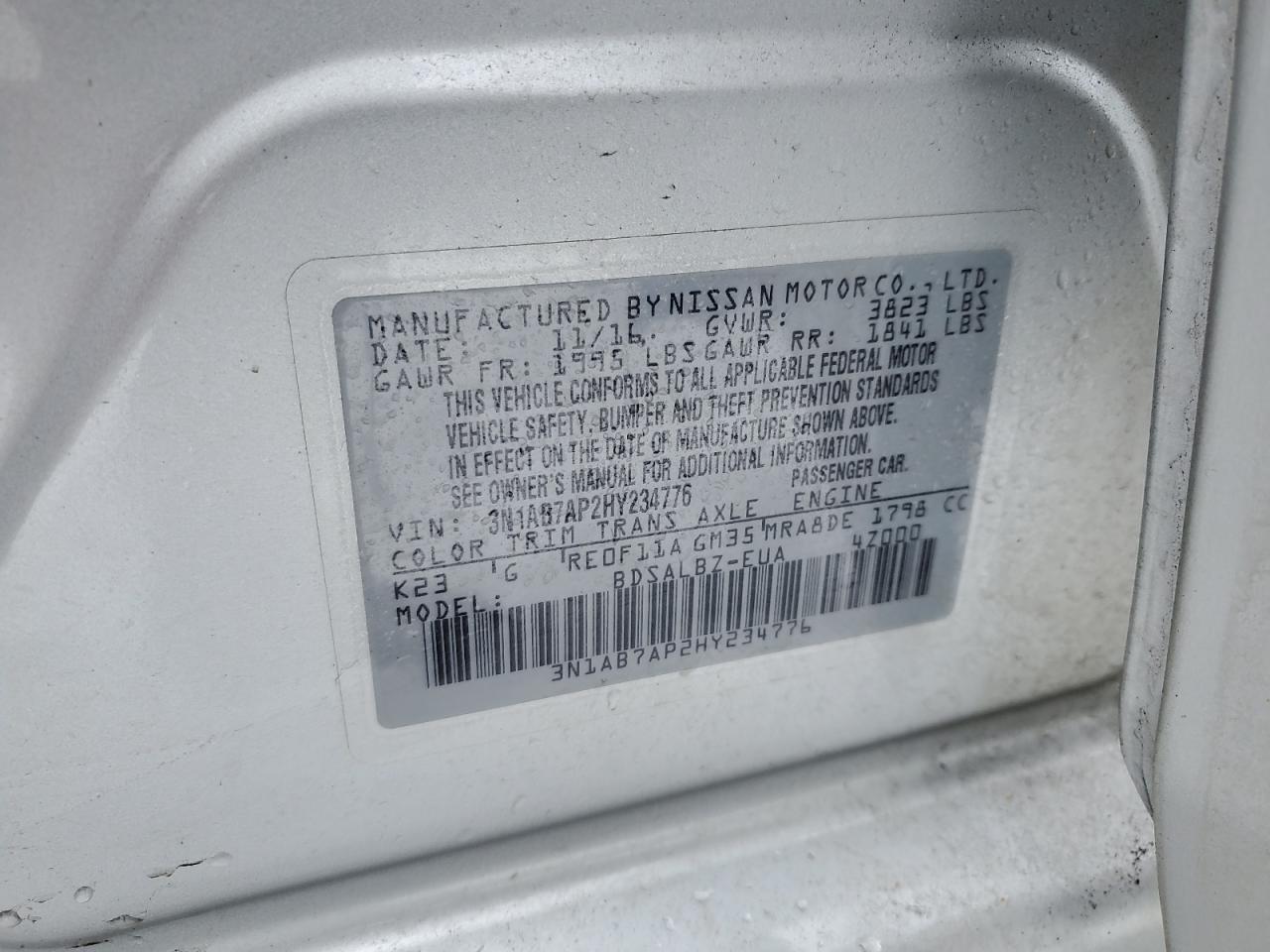 2017 Nissan Sentra - Image 14