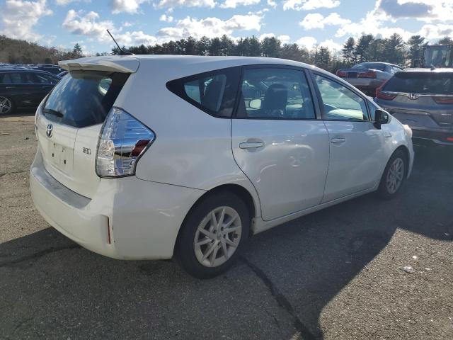  TOYOTA PRIUS 2012 Белы