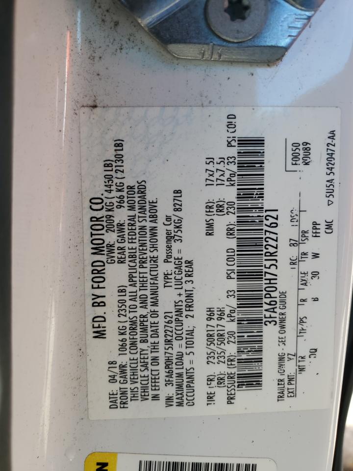 2018 Ford Fusion - Image 13