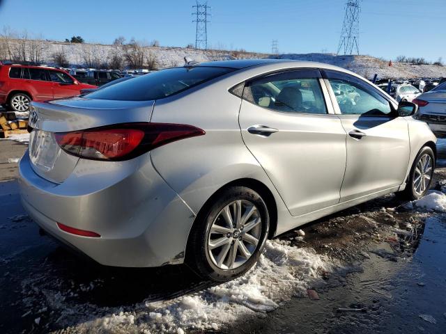  HYUNDAI ELANTRA 2015 Srebrny