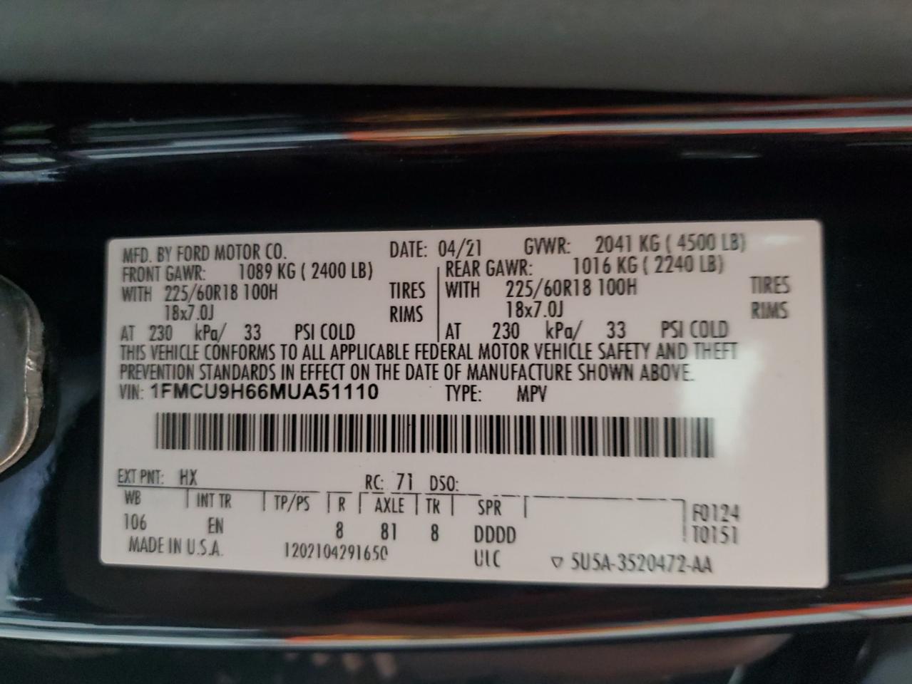2021 Ford Escape - Image 13