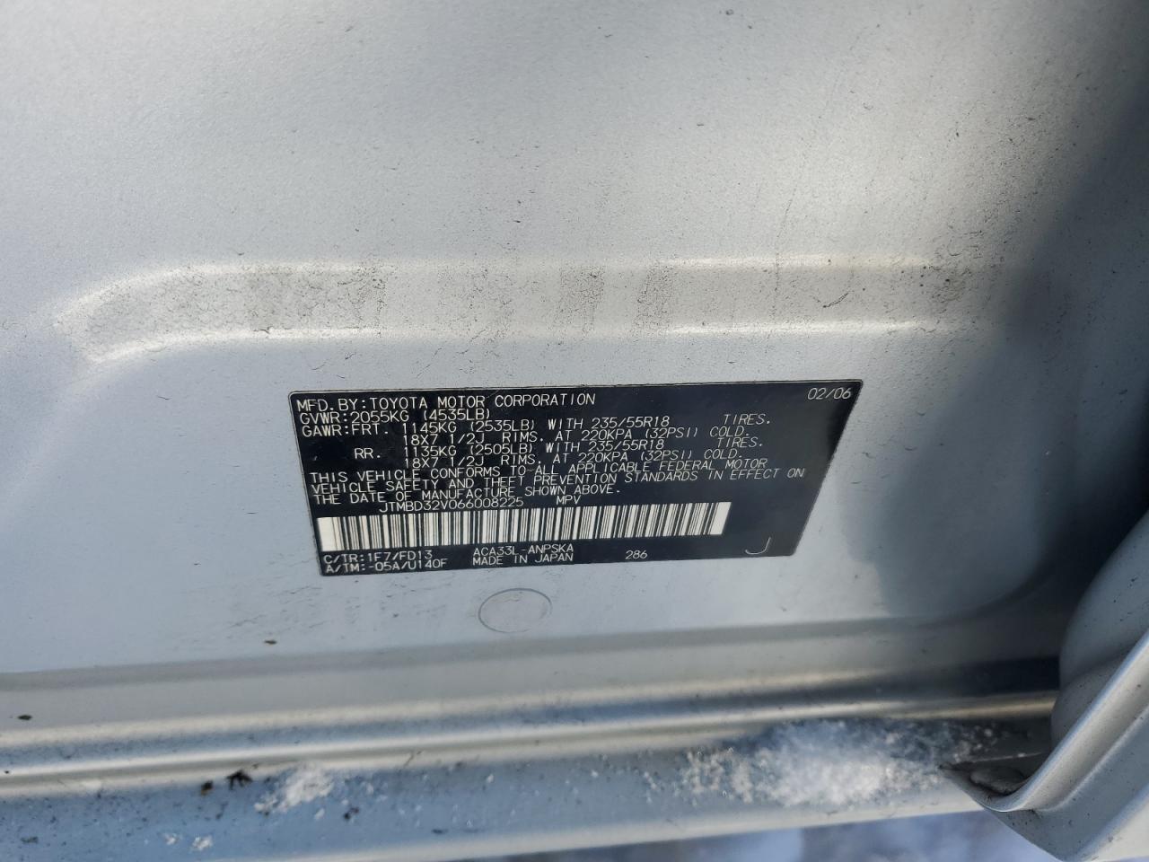 2006 Toyota RAV 4 - Image 13