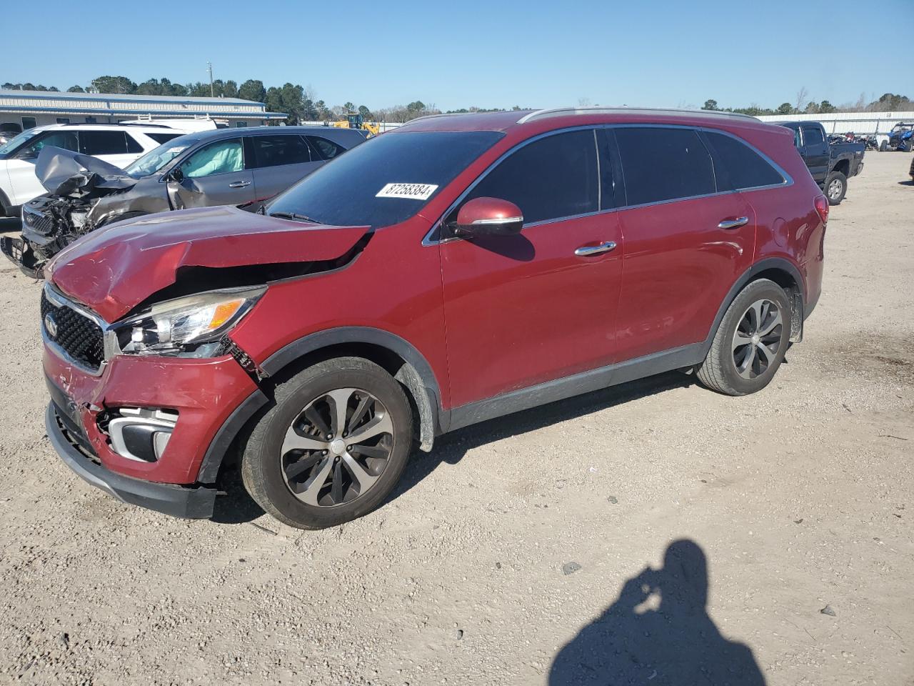 2018 Kia Sorento Ex VIN: 5XYPH4A57JG409763 Lot: 87258384