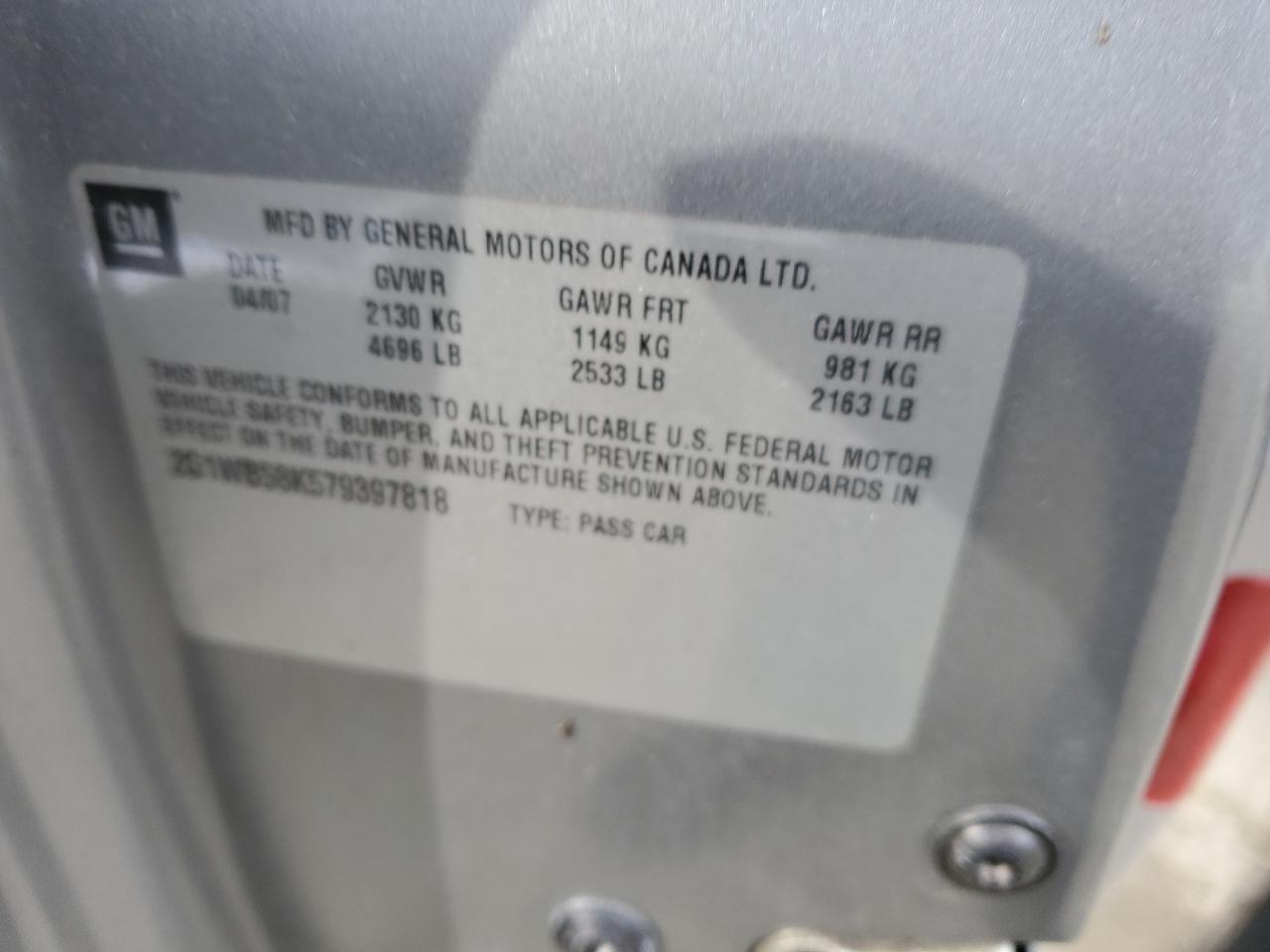 2007 Chevrolet Impala - Image 12
