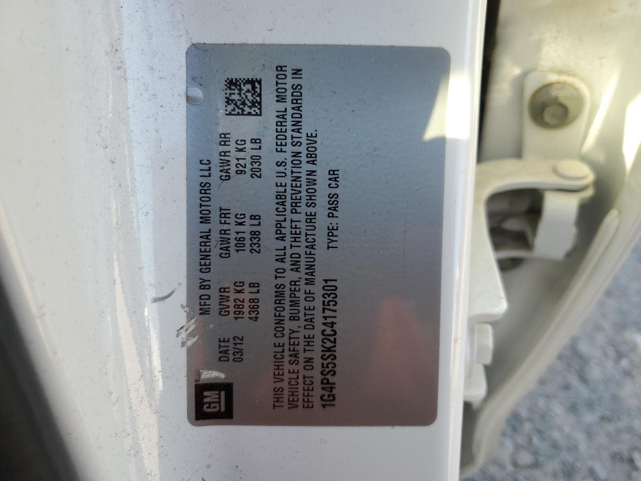 2012 Buick Verano - Image 15