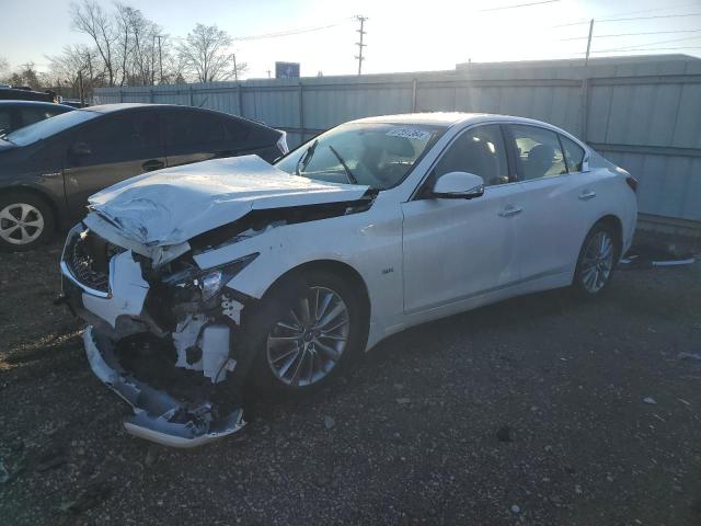 2018 Infiniti Q50 Luxe na sprzedaż w Chicago Heights, IL - Front End