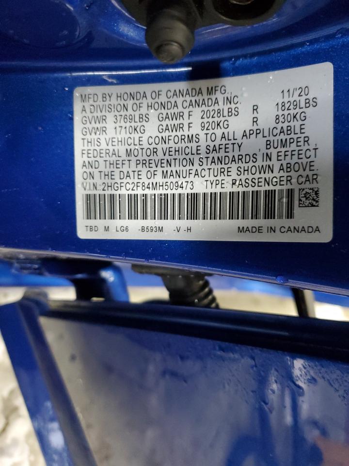 2021 Honda Civic - Image 12