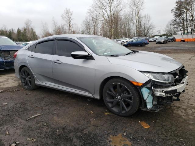  HONDA CIVIC 2019 Сріблястий