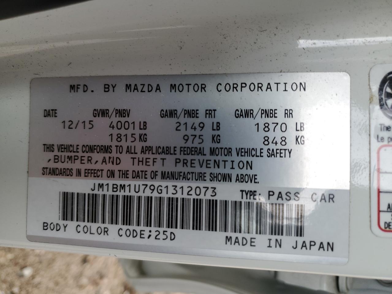 2016 Mazda 3 - Image 12