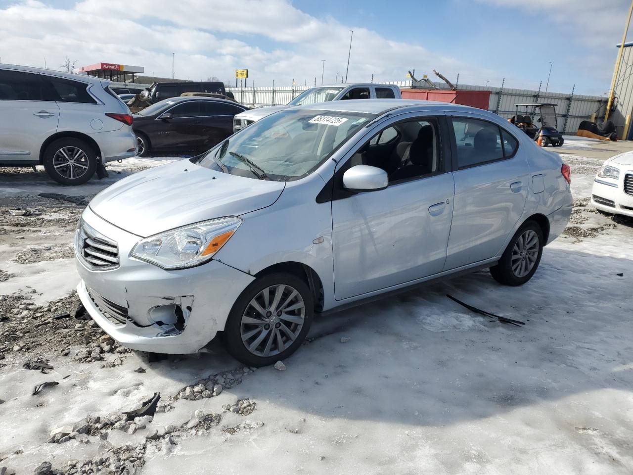 2019 Mitsubishi Mirage G4 Es zu verkaufen in Cahokia Heights, IL - Vandalism