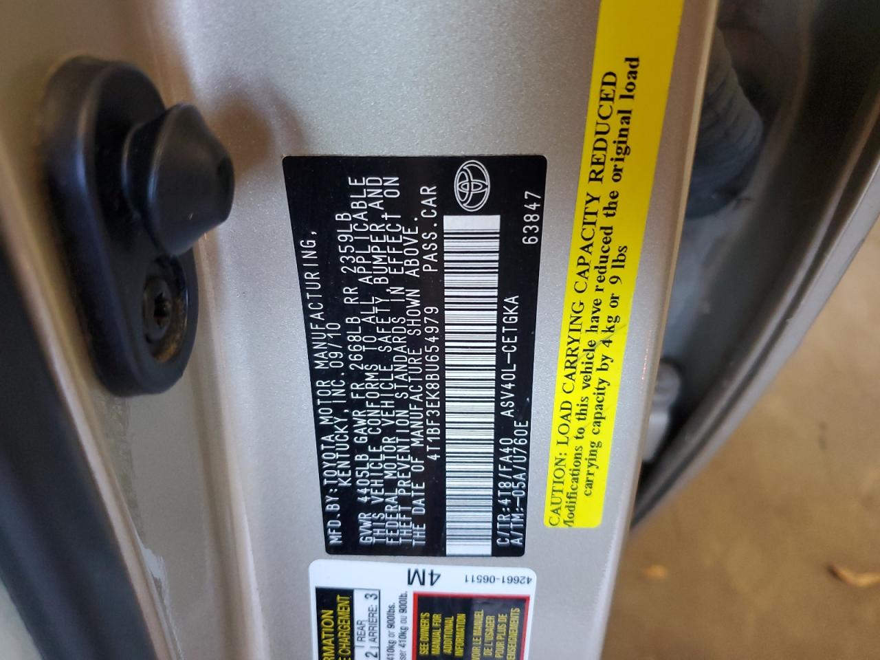 2011 Toyota Camry - Image 12