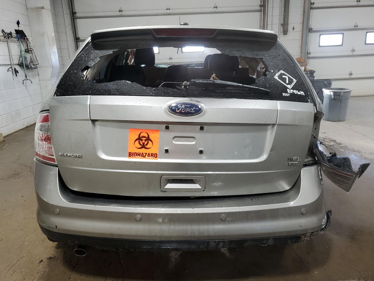 2008 Ford Edge Sel VIN: 2FMDK48C88BA02019 Lot: 87766095