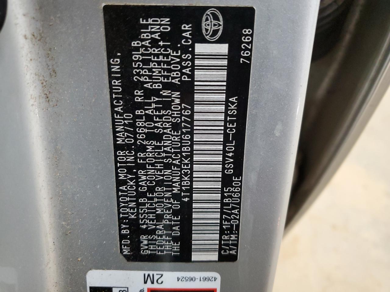 2011 Toyota Camry - Image 13