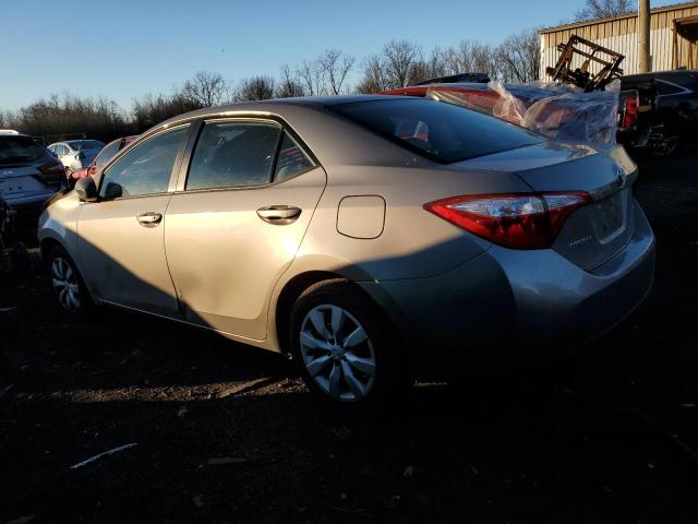  TOYOTA COROLLA 2015 Szary