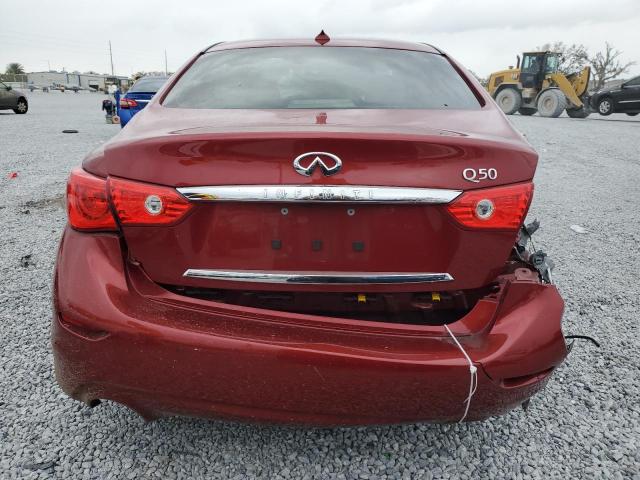  INFINITI Q50 2016 Czerwony