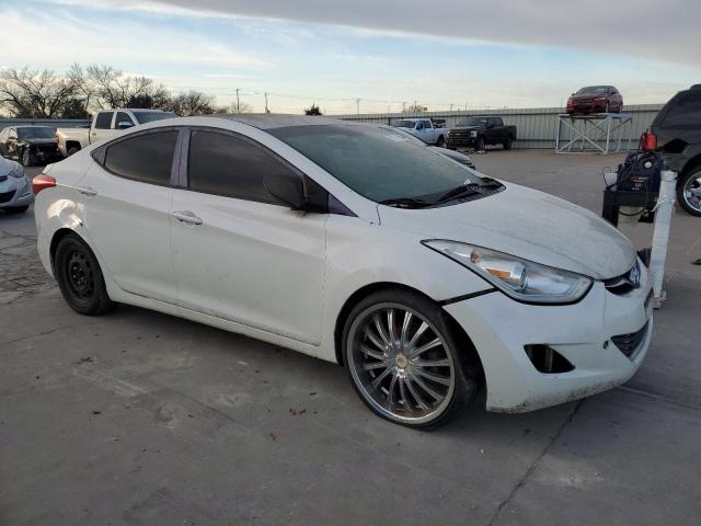  HYUNDAI ELANTRA 2013 Білий