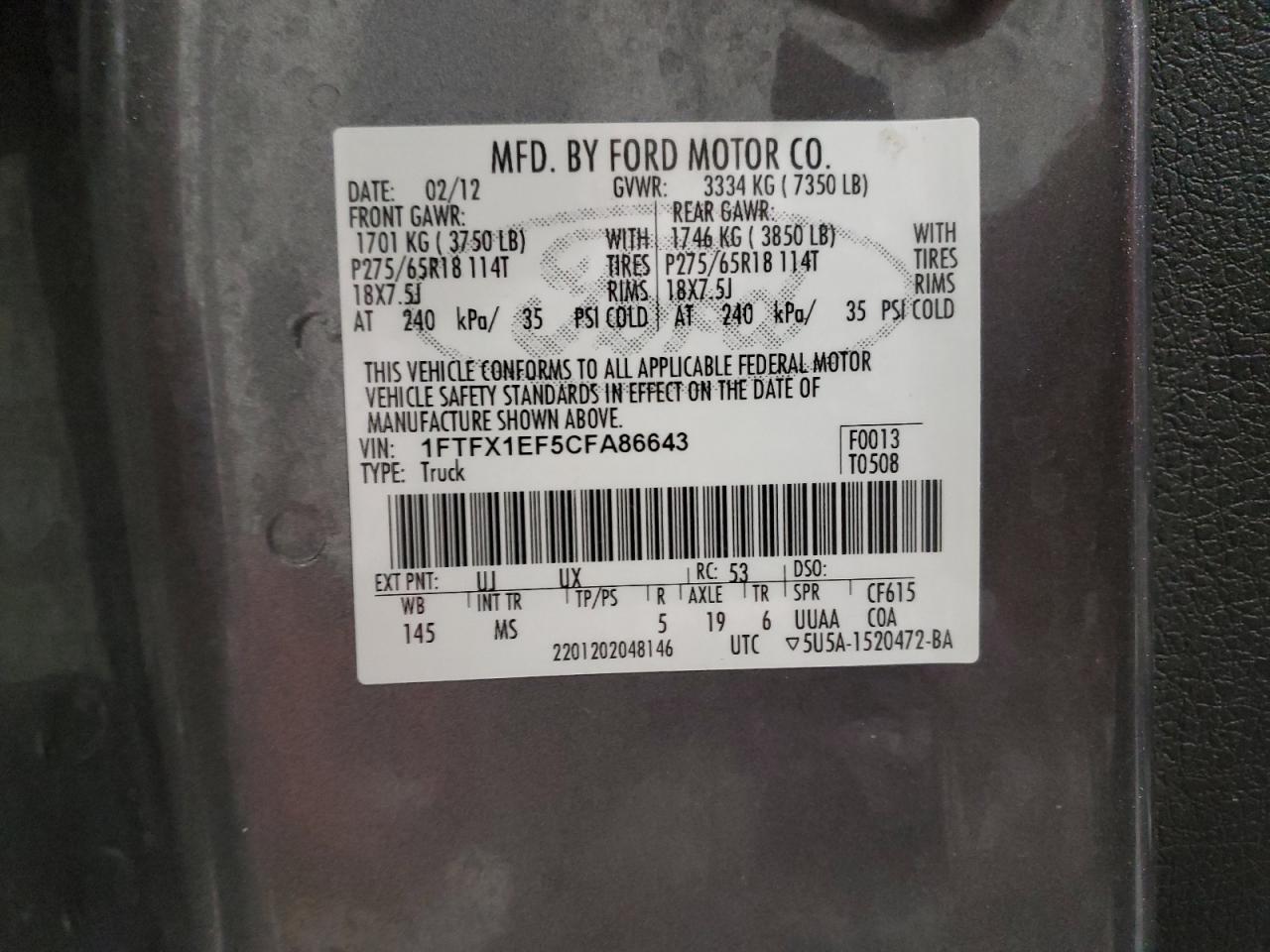 2012 Ford F-150 - Image 14