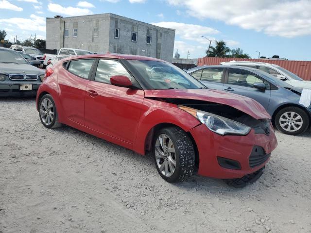 Coupet HYUNDAI VELOSTER 2016 Czerwony