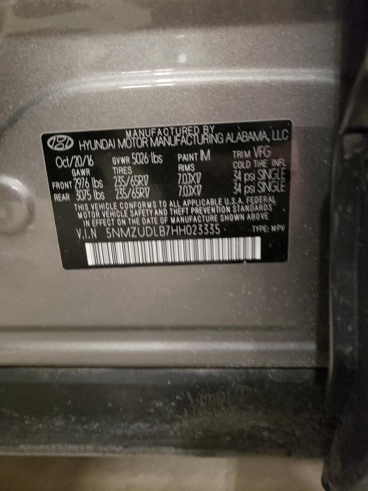 2017 Hyundai Santa Fe - Image 13