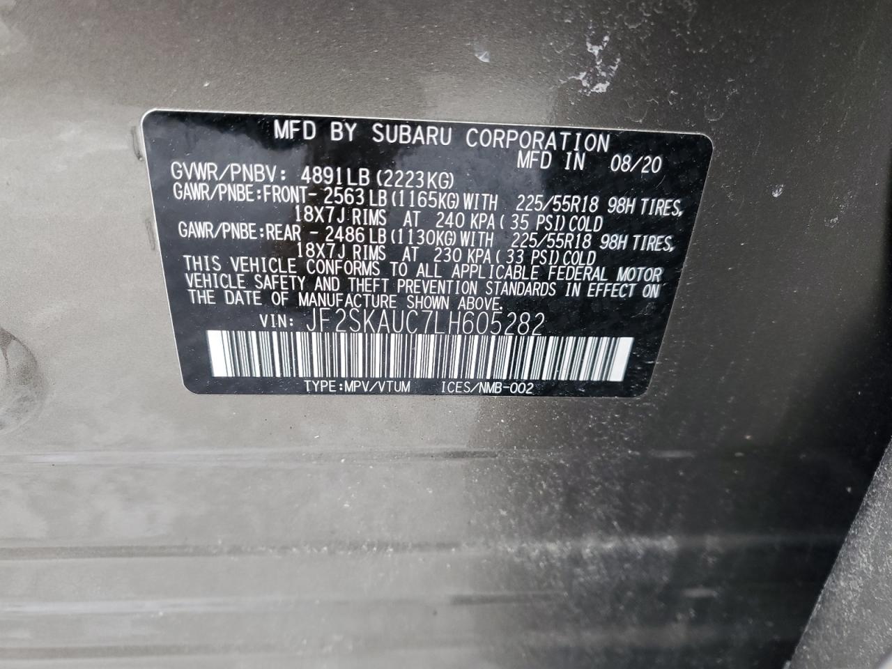 2020 Subaru Forester - Image 13