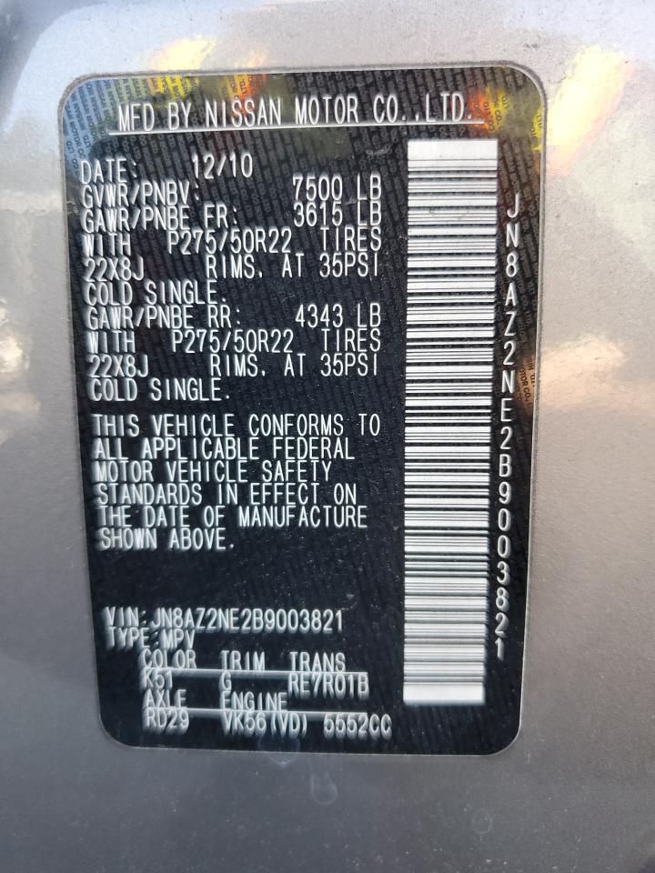 2011 Infiniti QX56 - Image 13
