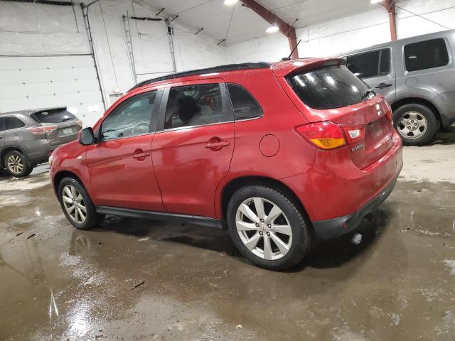  MITSUBISHI OUTLANDER 2014 Красный
