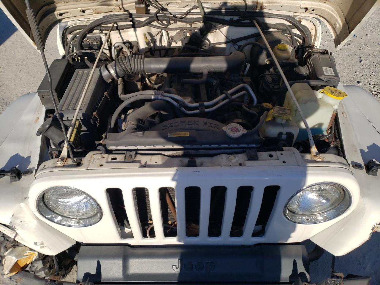 2002 Jeep Wrangler / Tj Sahara VIN: 1J4FA59SX2P729233 Lot: 86692204