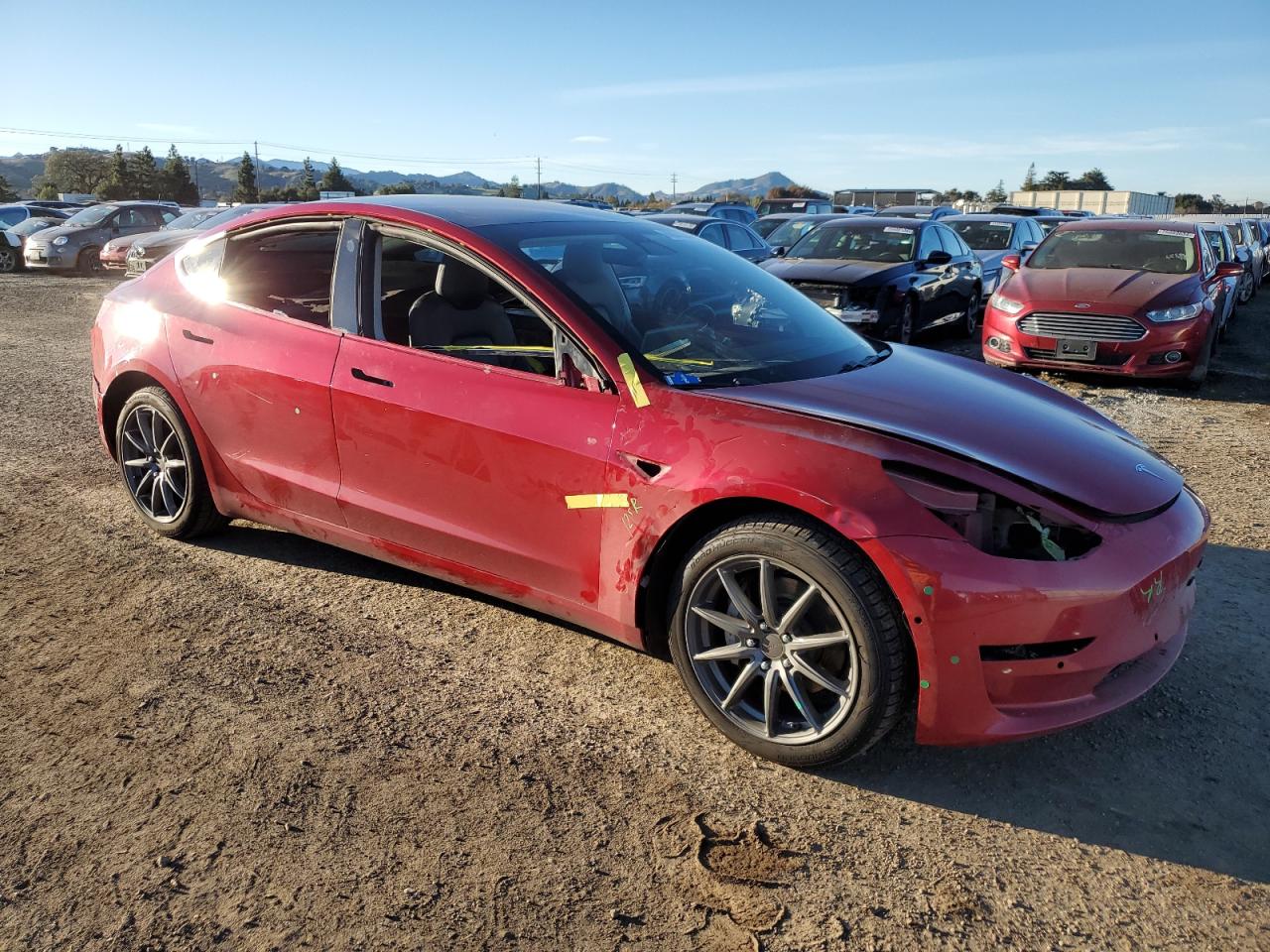 VIN 5YJ3E1EB2LF635855 2020 TESLA MODEL 3 no.4