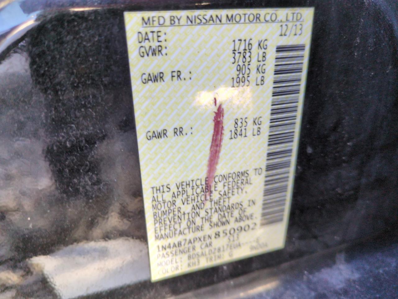 2014 Nissan Sentra - Image 12