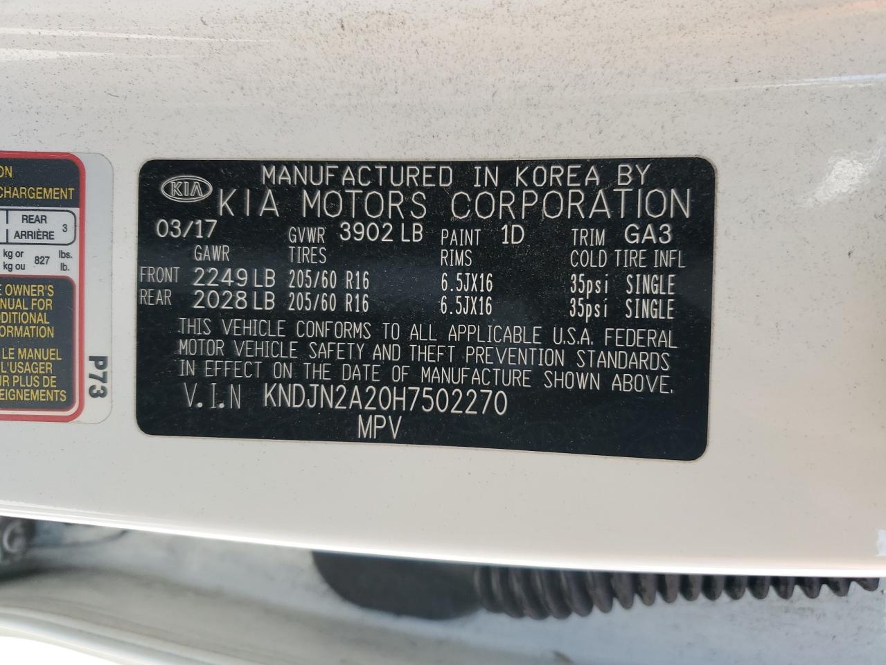 2017 Kia Soul - Image 14